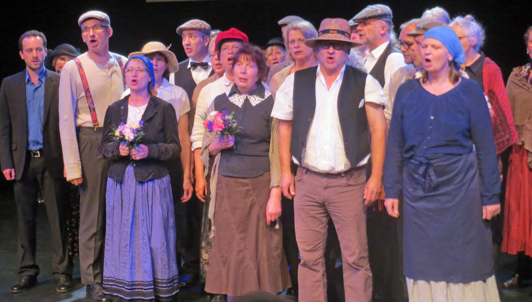 Szene aus Auftritt in der Schaulust 2014 (2)