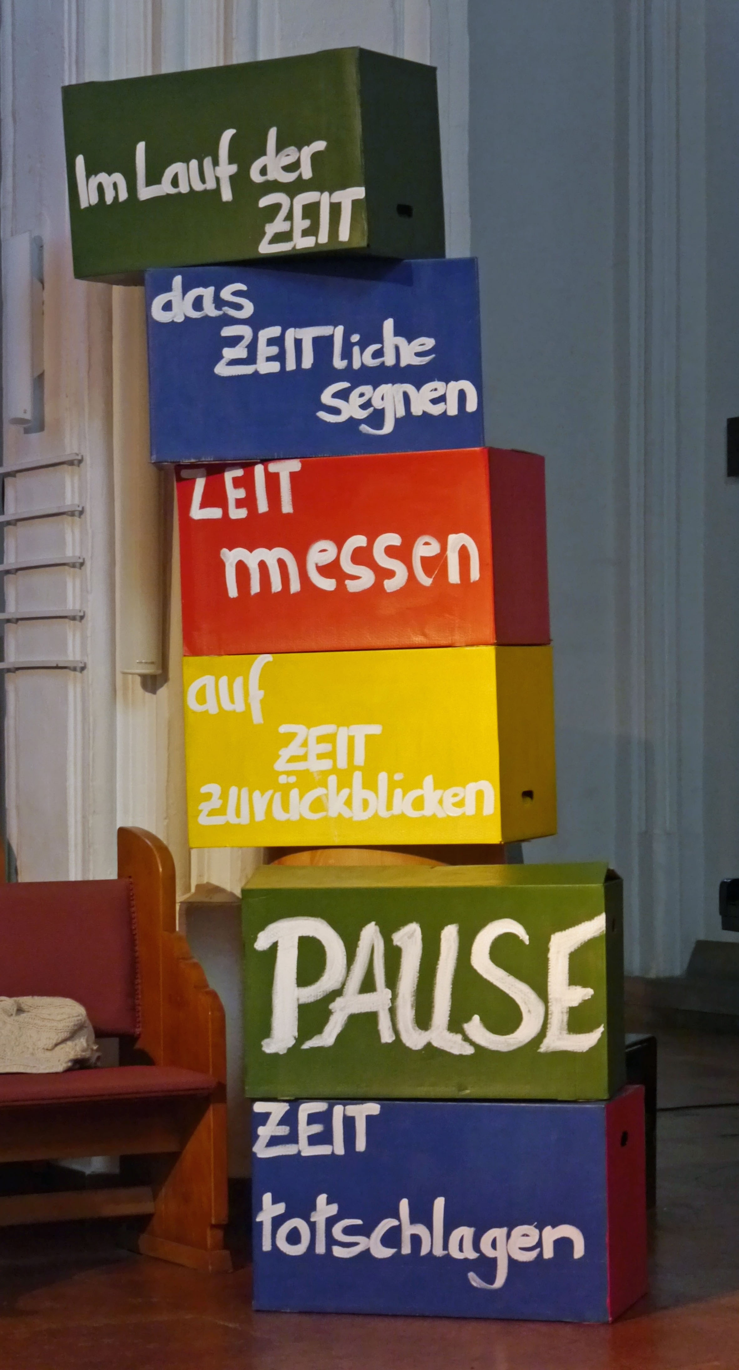 Thema Was tun mit der Zeit (1)...